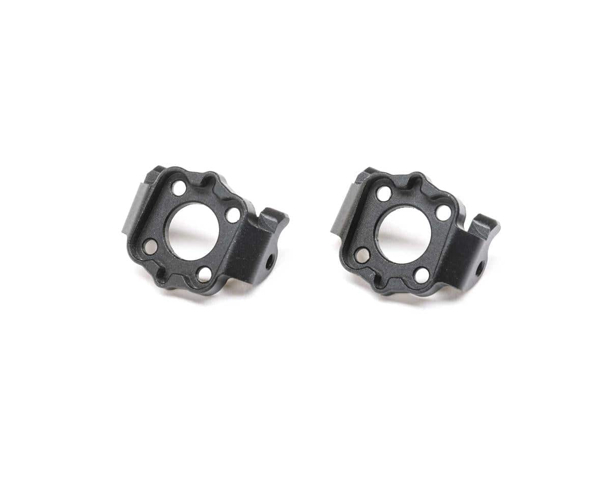 Losi 0-Deg Spindle Carrier Set, Black Aluminium, Mini LMT - LOS314008