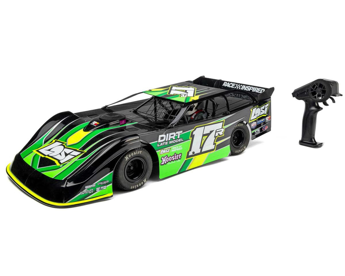 Losi 1/10 22S Dirt Late Model 2WD RTR Dirt Oval RC Car - Green