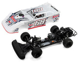 Losi 1/10 22S Dirt Late Model 2WD RTR Dirt Oval Summit Racing - White (Batt & Charger Included)