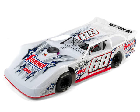 Losi 1/10 22S Dirt Late Model 2WD RTR Dirt Oval Summit Racing - White (Batt & Charger Included)