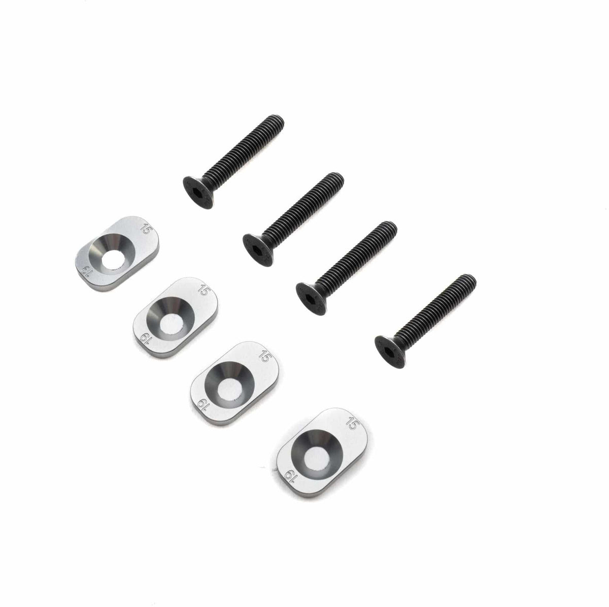 Losi LOS-3665 15.0 and 19.0 Motor Mount Inserts for 67T Spur 5IVE-TE