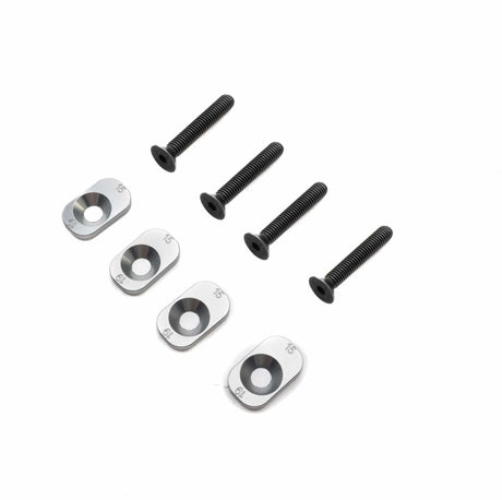 Losi LOS-3665 15.0 and 19.0 Motor Mount Inserts for 67T Spur 5IVE-TE