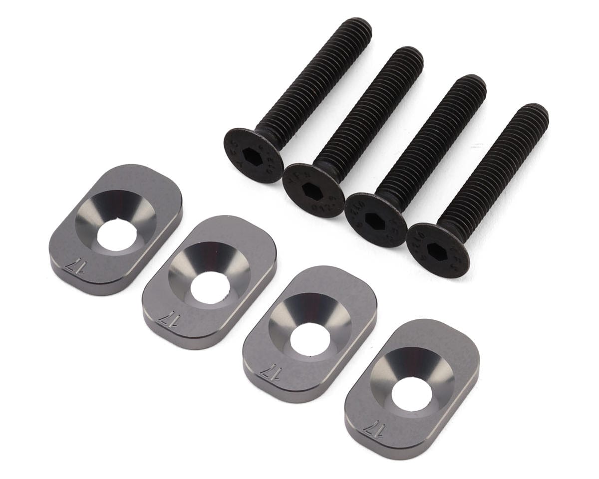 Losi 17.0 Motor Mount Inserts 67T Spur 5IVE-TE LOS-3708