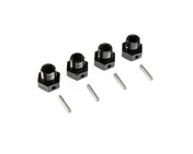 Losi 17mm Wheel Hex, Black, 4pcs, SBR 2.0 - genuine Losi product LOS252129