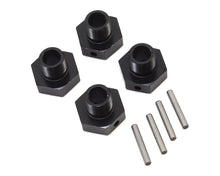 Losi 20mm wheel hex & Pins, Black, 4pcs, Super Baja Rey