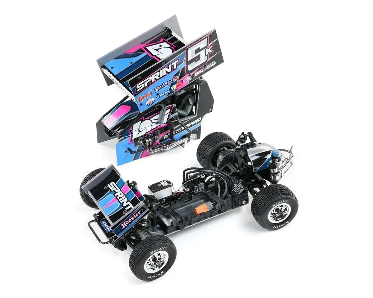 Losi 22S Sprint Car 1/10 2WD RTR - Blue (No Battery Or Charger) - Hobbytech Toys