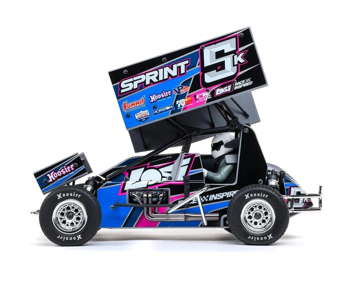 Losi 22S Sprint Car 1/10 2WD RTR - Blue (No Battery Or Charger) - Hobbytech Toys