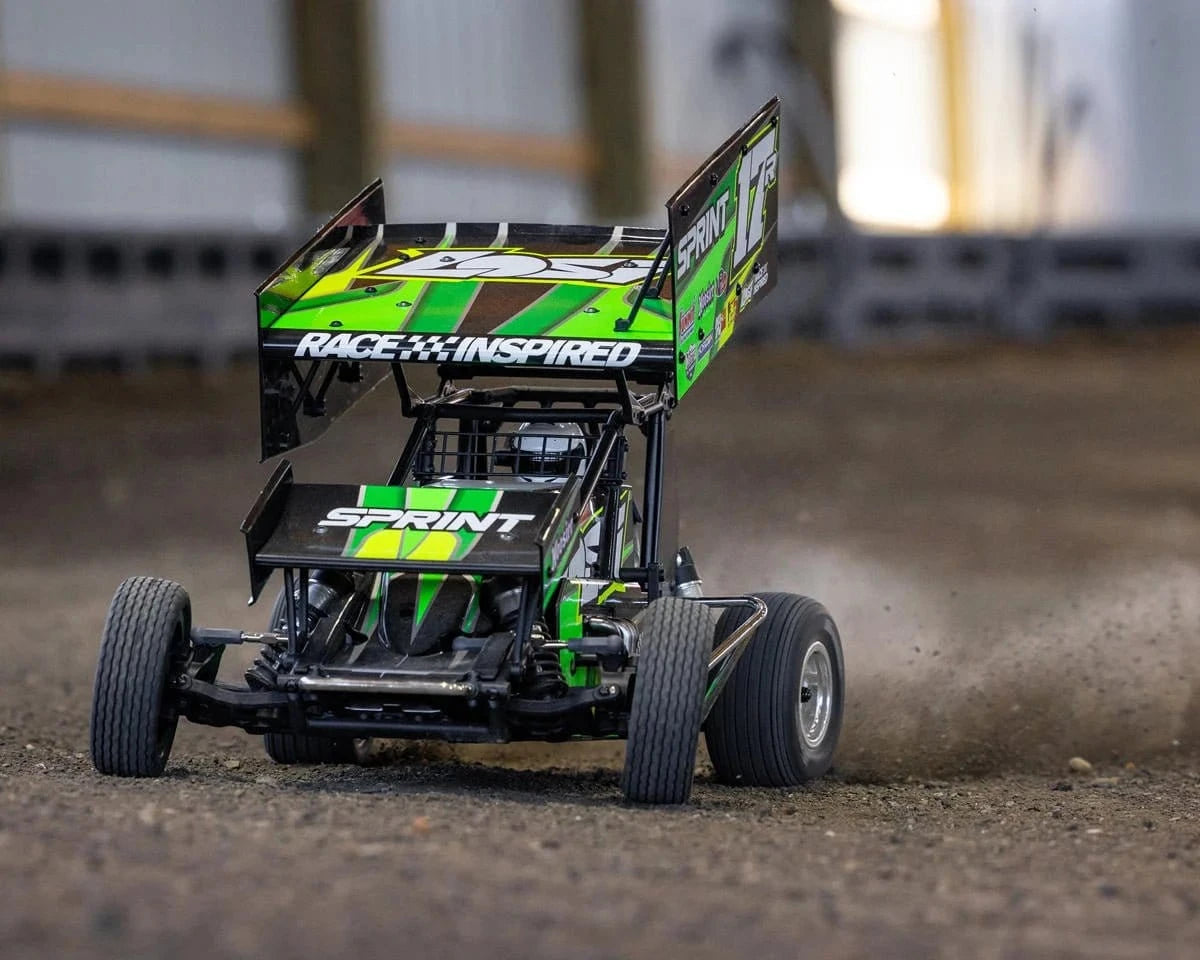 Losi 22S Sprint Car 1/10 2WD RTR - Green (No Battery Or Charger) - Hobbytech Toys
