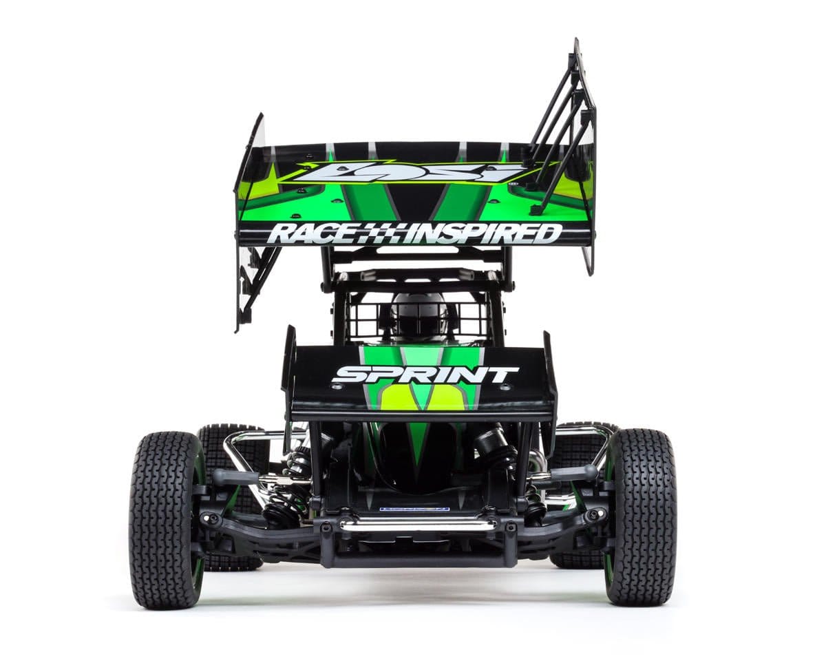 Losi 22S Sprint Car 1/10 2WD RTR - Green (No Battery Or Charger) - Hobbytech Toys