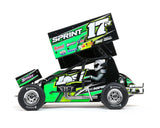 Losi 22S Sprint Car 1/10 2WD RTR - Green (No Battery Or Charger) - Hobbytech Toys