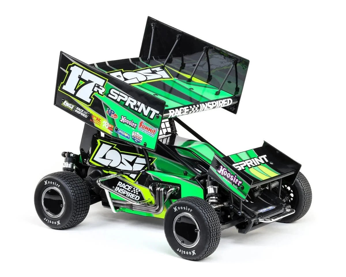Losi 22S Sprint Car 1/10 2WD RTR - Green (No Battery Or Charger) - Hobbytech Toys