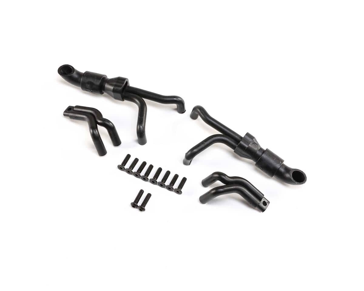 Losi 4 in 1 Collective Headers Silver LMT LOS241035
