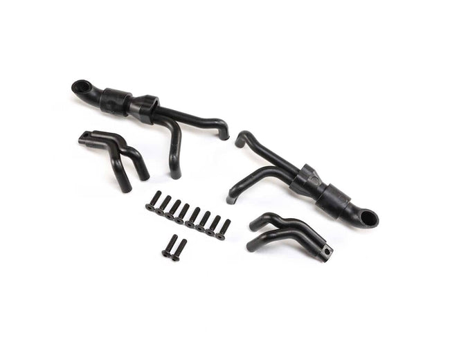 Losi 4 in to 1 Collective Headers, Silver, LMT