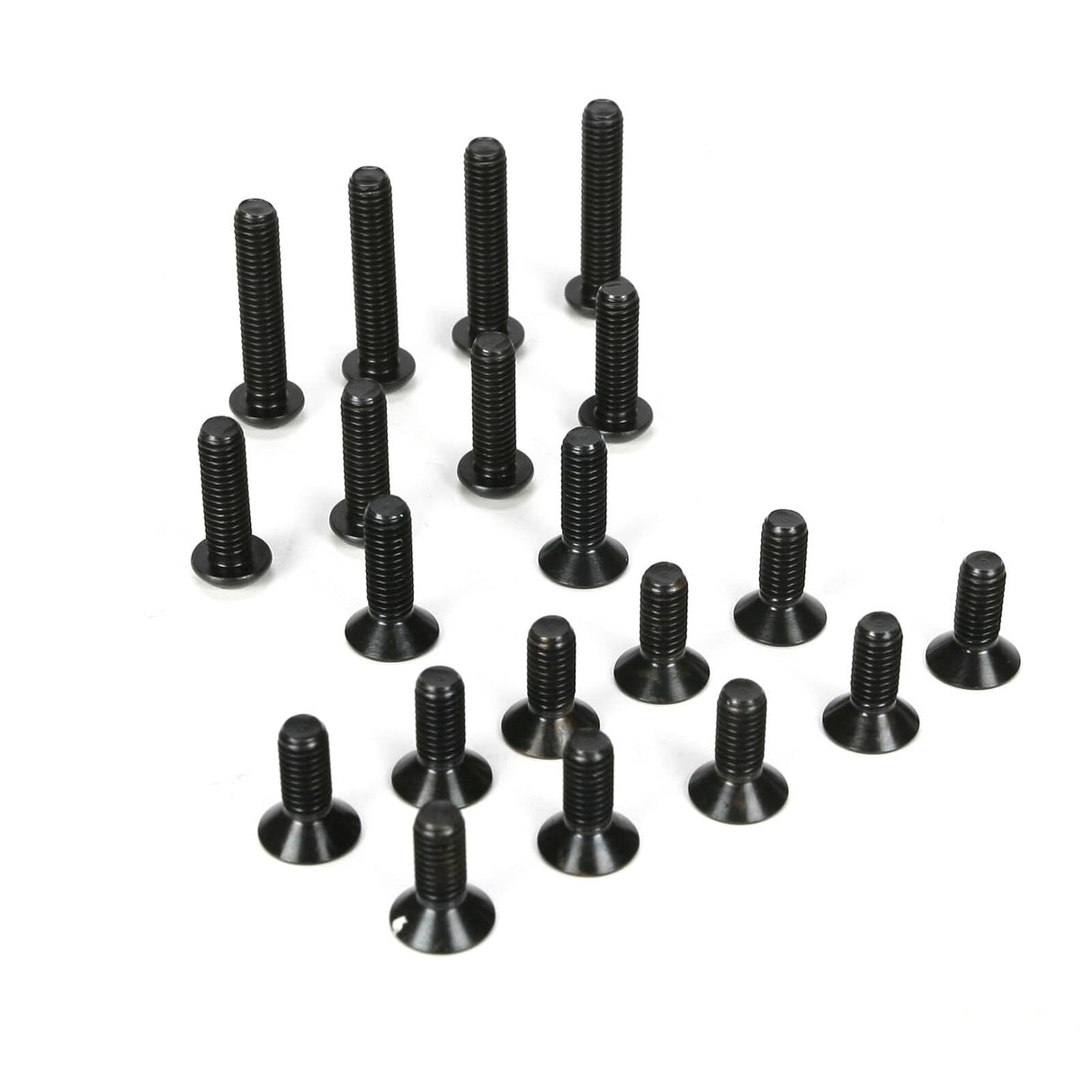 Losi 6mm Button Head and Flat Head Screw Assortment LOSB6490