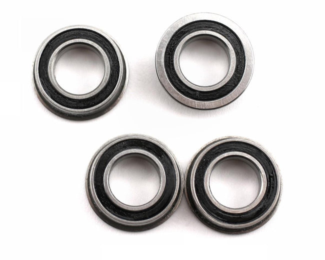 Losi 8x14x4 Flanged Rubber Seal Ball Bearing, 4pcs