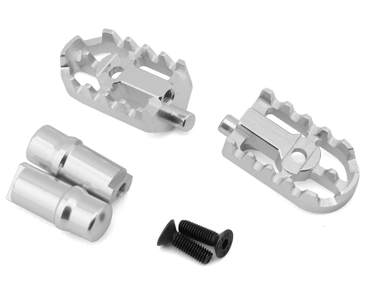 Losi Aluminium Foot Pegs, Silver, ProMoto-MX/SM - genuine Losi product LOS361001