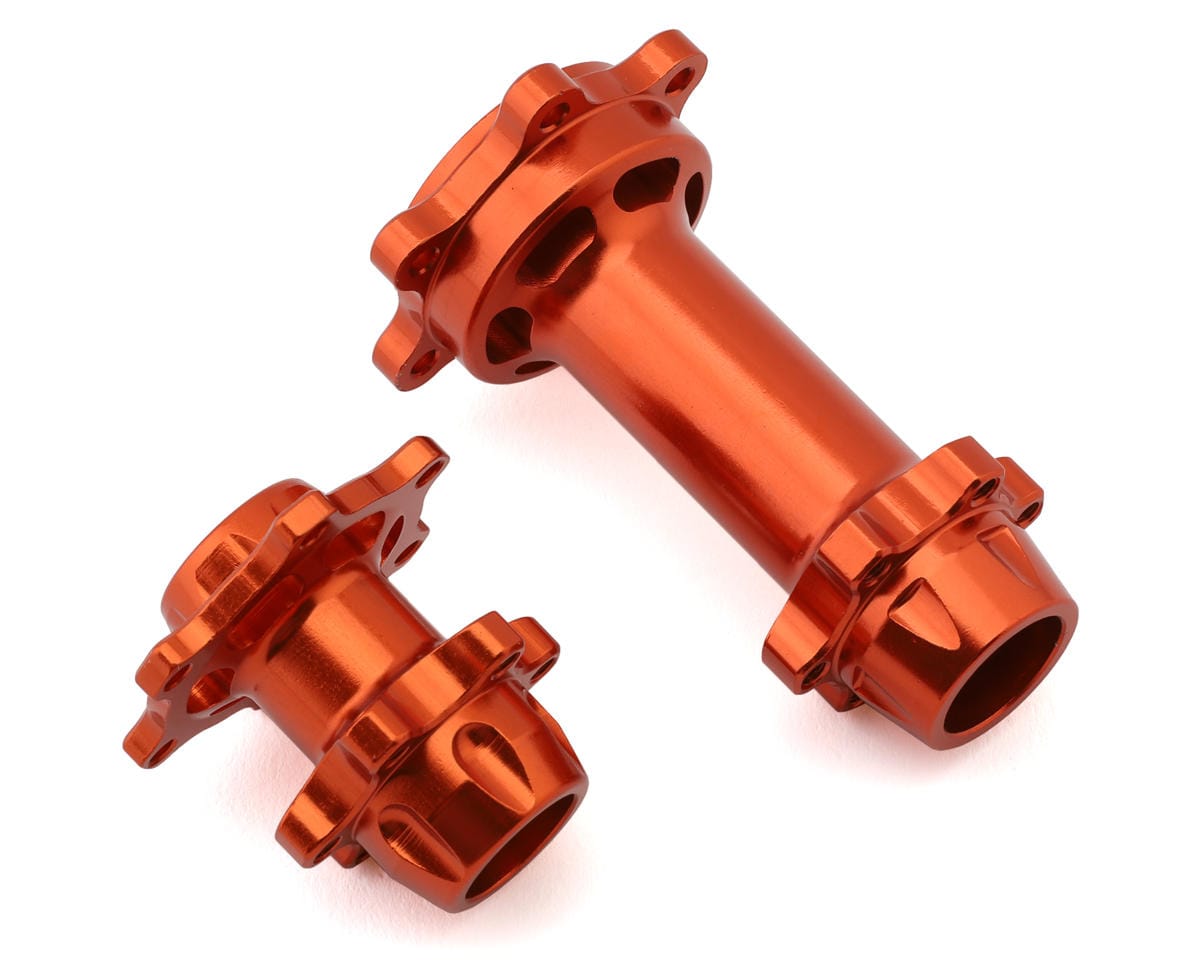 Losi Aluminium Hub Set, Machined, Orange, ProMoto-MX/SM - genuine Losi product LOS362003