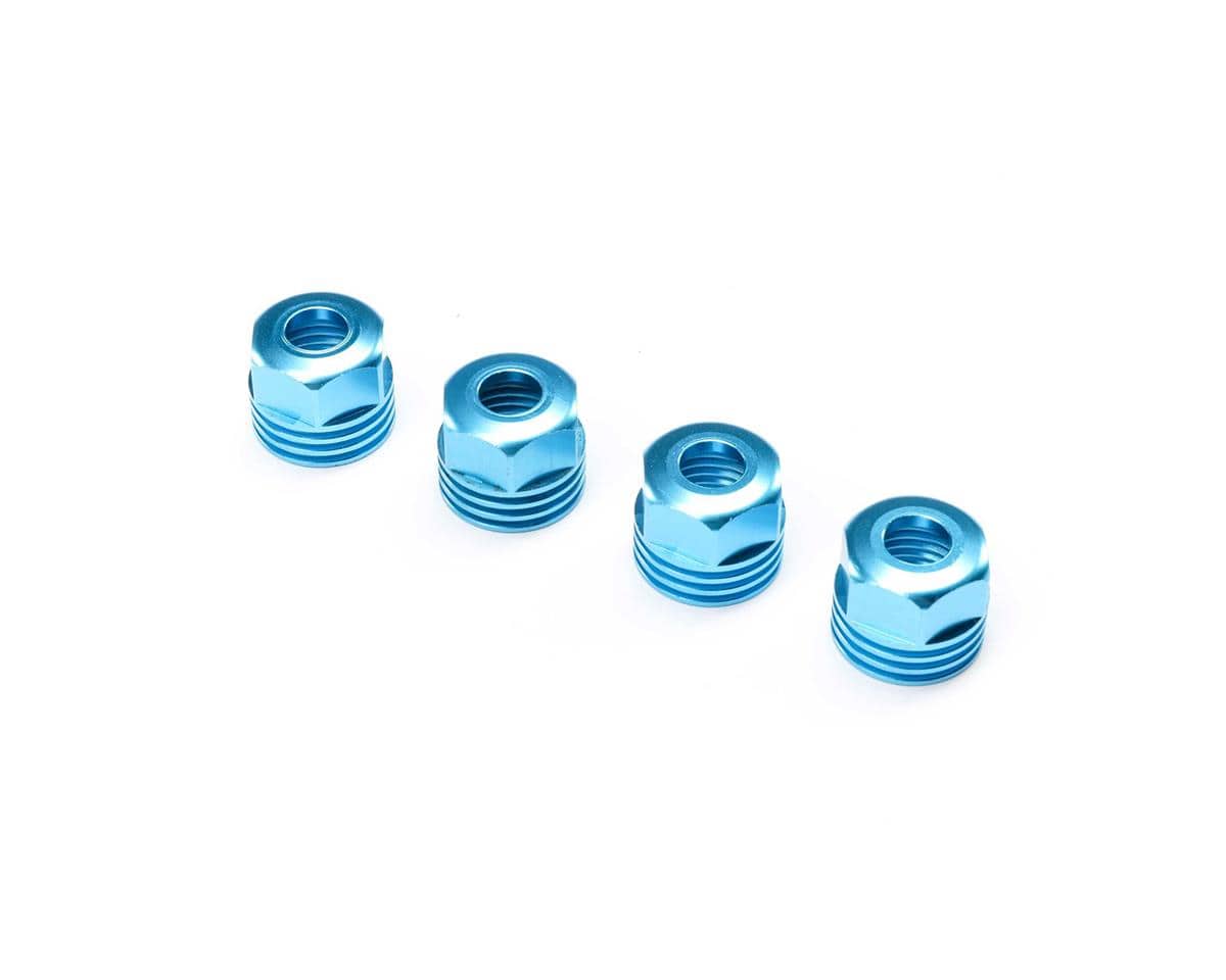 Losi Aluminium Lower Shock Caps King Blue SBR 2.0 - LOS253032