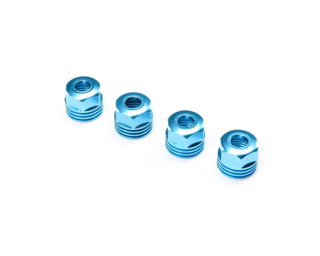 Losi Aluminium Lower Shock Caps King Blue SBR 2.0 - LOS253032