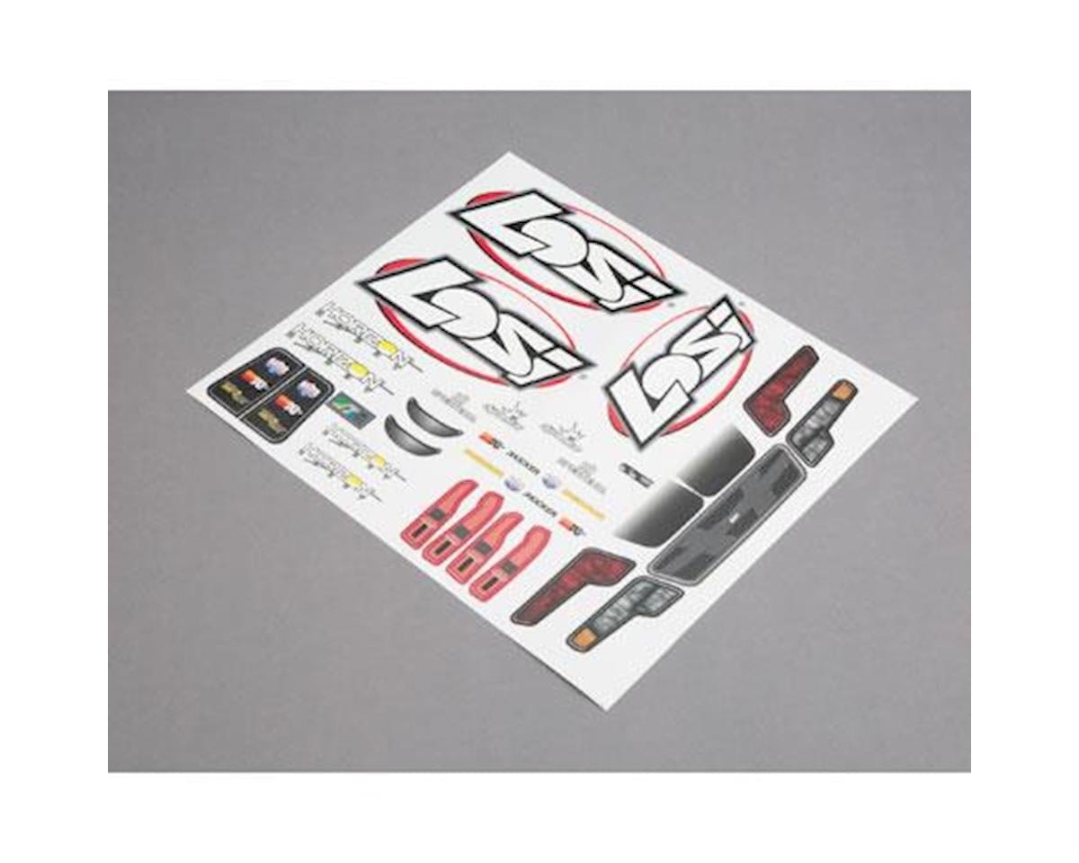 Losi Baja Rey Sticker Sheet - genuine Losi product LOS230026
