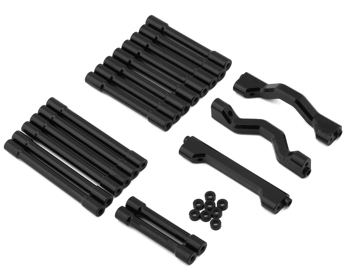 Losi Black Aluminium Crossbar Brace and Spacer Set LMT Tuned LMT LOS241076