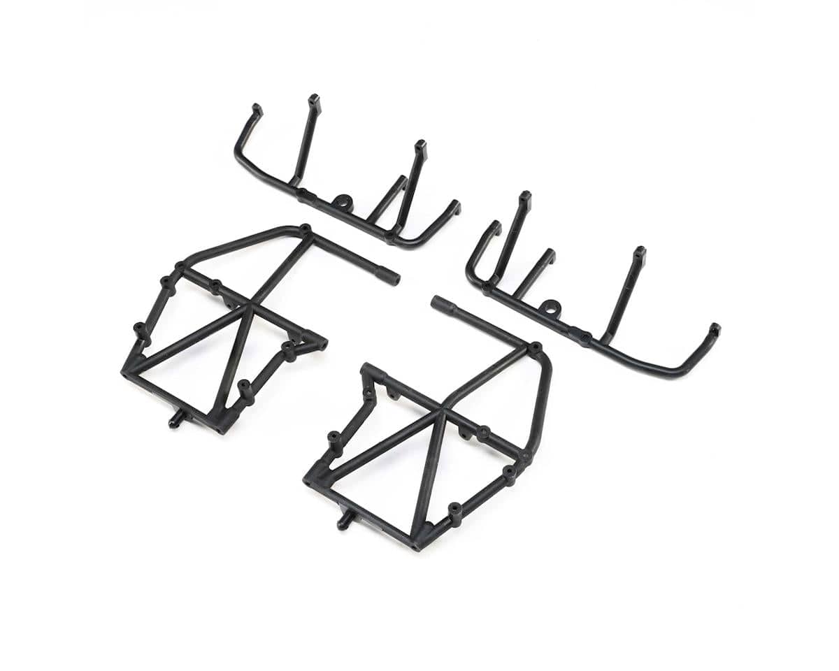 Losi Black Side Cage and Lower Bar, LMT LOS241040
