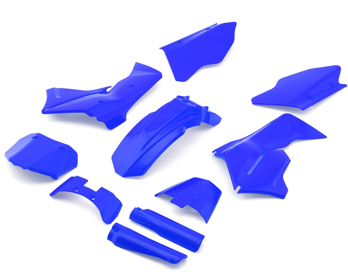 Losi Blue Plastics with Wraps, ProMoto-MX/SM - genuine Losi product LOS260001