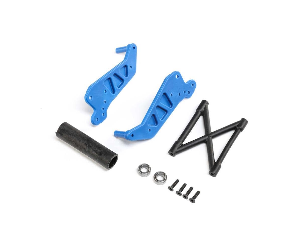 Losi Blue Wheelie Bar Set, LMT LOS241053