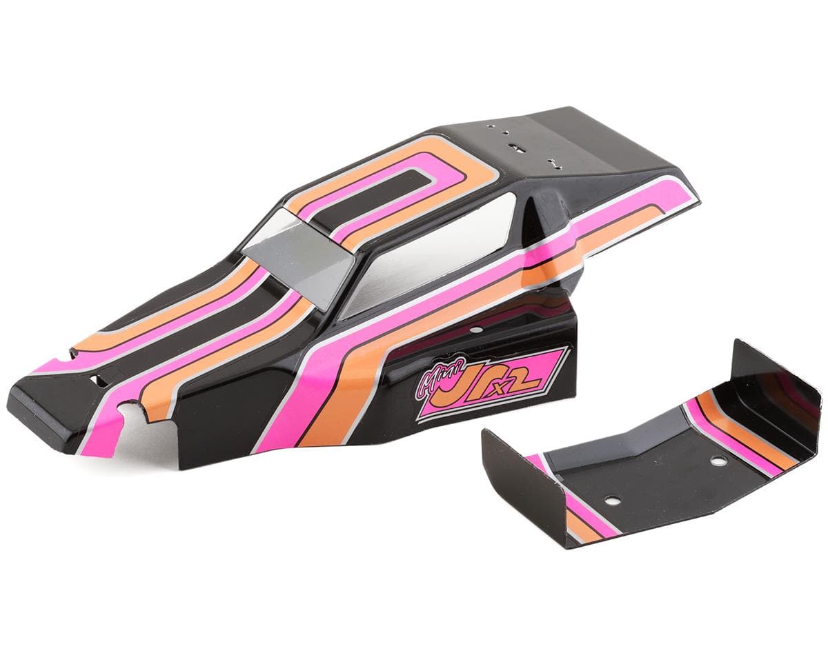 Losi Body and Wing Black Mini JRX2 - LOS210027