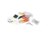 Losi Gray and White Body Mini-T 2.0 LOS210015
