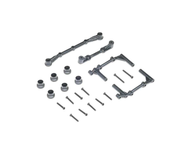 Losi Body Mounts and Hood Support, Mini LMT Zombie
