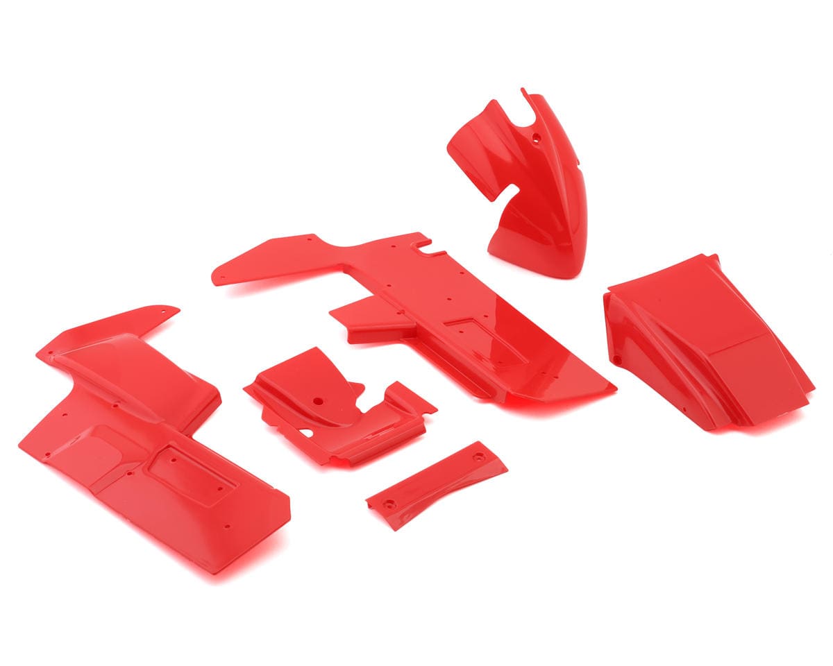 Losi Body Panel Set, Red, 22S Sprint Car - genuine Losi product LOS-1891