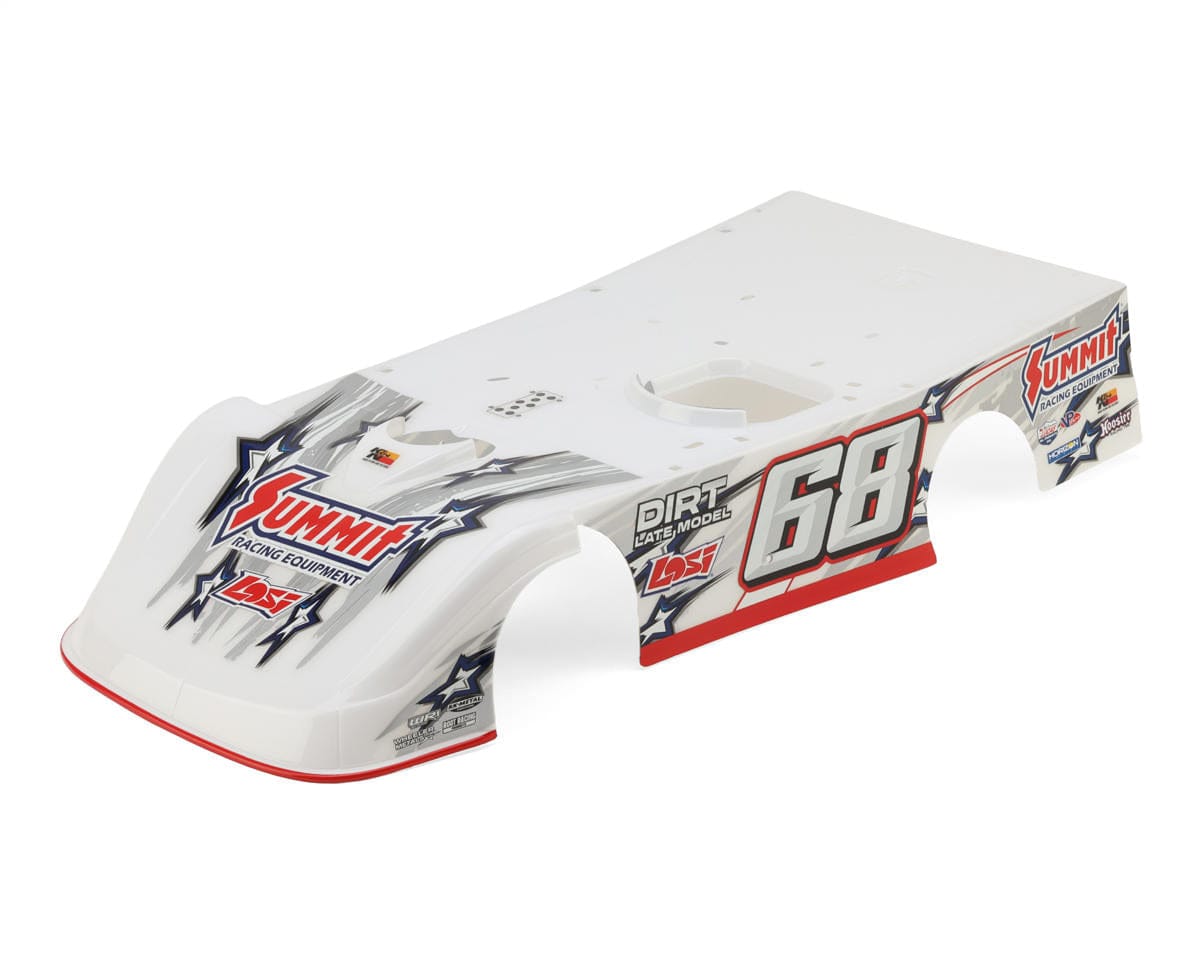 Losi Pre-Painted Decaled Summit Racing Body 22S DLM LOS-4258