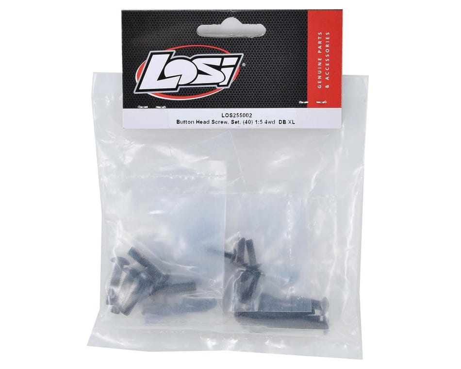 Losi Button Head Screw Set 40pcs DBXL 2.0 DBXL-E 2.0 LOS255002