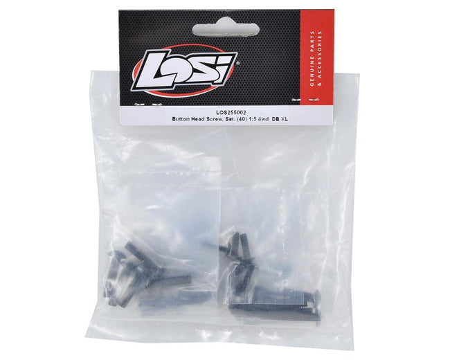 Losi Button Head Screw Set, 40pcs, DBXL 2.0, DBXL-E 2.0