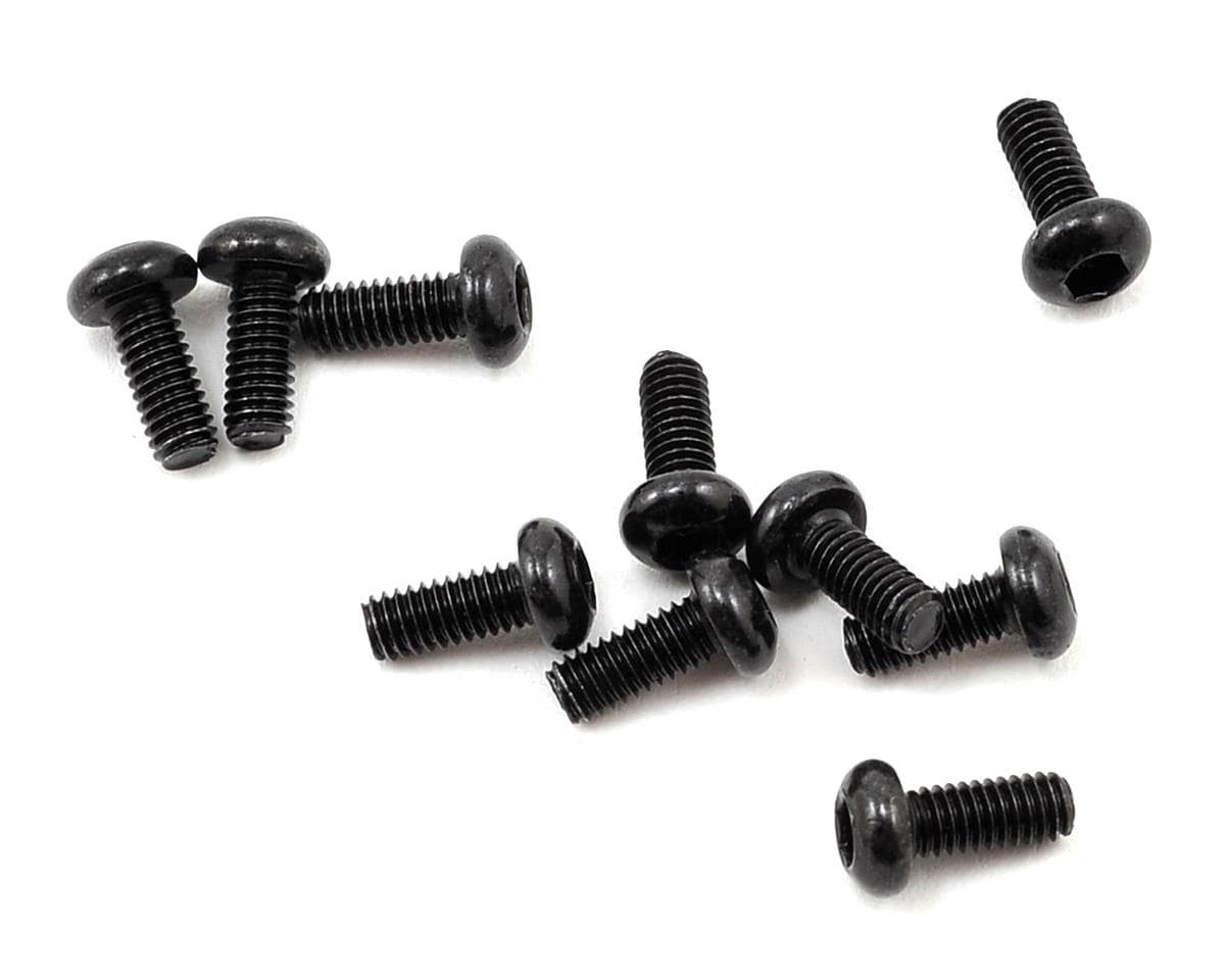 Losi Button Head Screws M2.5 x 6mm (10) - genuine Losi product LOS235005