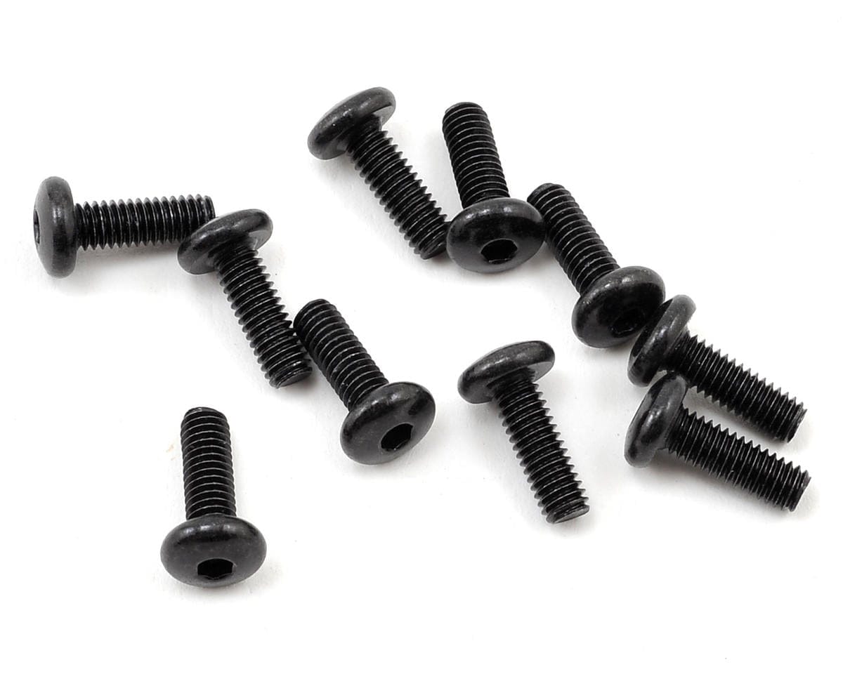 Losi Button Head Screws M4 x 12mm (10) - genuine Losi product LOS235007