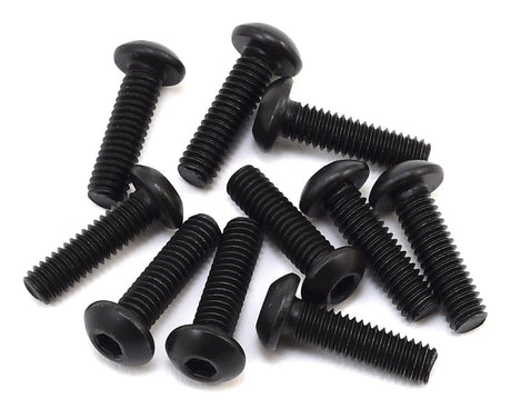 Losi Button Head Screws, Stl, BO, M4 x 14mm (10) - genuine Losi product LOS255014