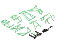 Losi Cage Set Complete, Green, Mini LMT