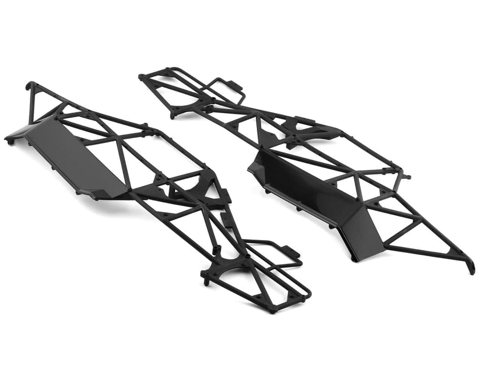 Losi Cage Side Sliders and Mirrors Hammer Rey LOS231087