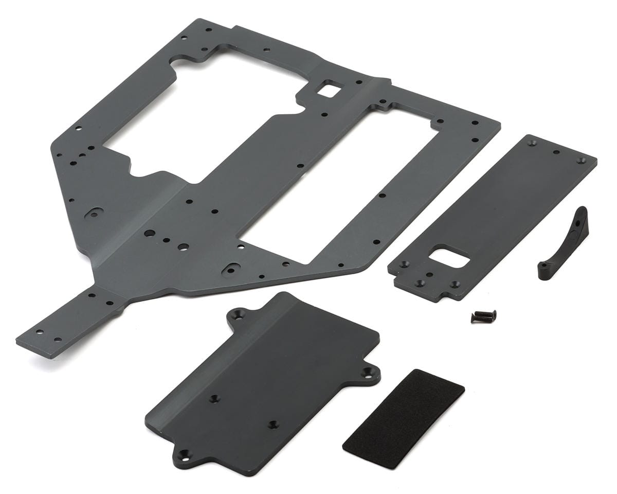 Losi Chassis, Motor and Battery Cover Plates, Super Rock Rey - genuine Losi product LOS251083