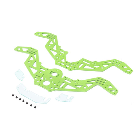 Losi LOS211052 Green Chassis Plate Set Mini LMT