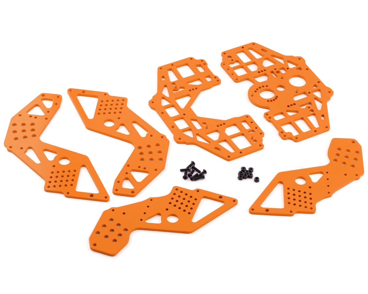 Losi Chassis Set, Orange, Bog Hog - genuine Losi product LOS241061