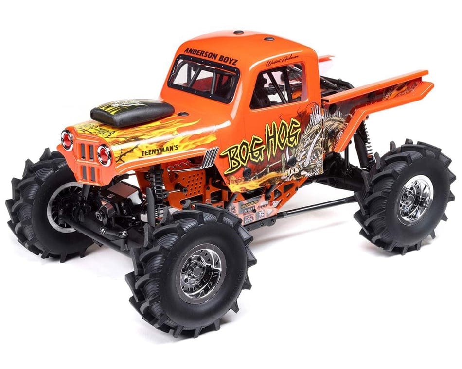 Losi Bog Hog clear body and wing set LOS240023 - painted example shown