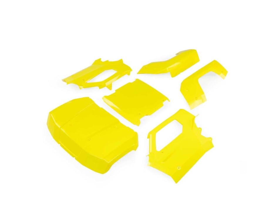 Losi Complete Body Set Flo Yellow 5IVE-T 3.0 LOS-4348