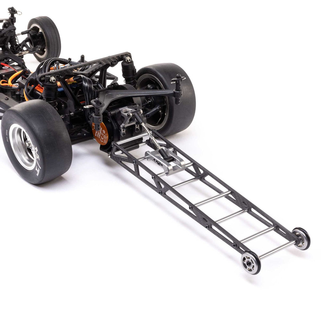 Losi Complete Carbon Wheelie Bar 22S Drag LOS331017
