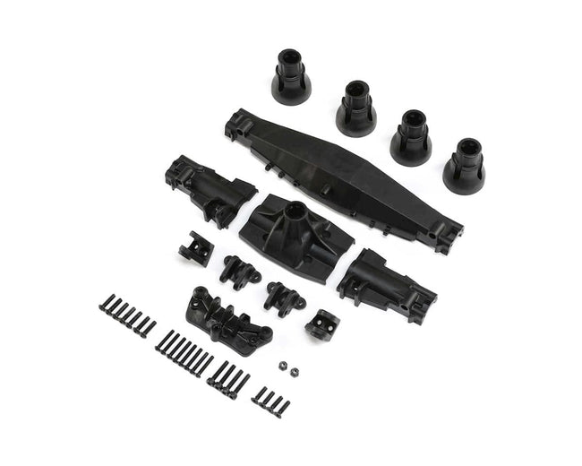 Losi Complete Rear Axle Housing Set, LMT