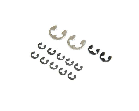 Losi E-Clip and C-Clip Hardware LMT - LOS246005