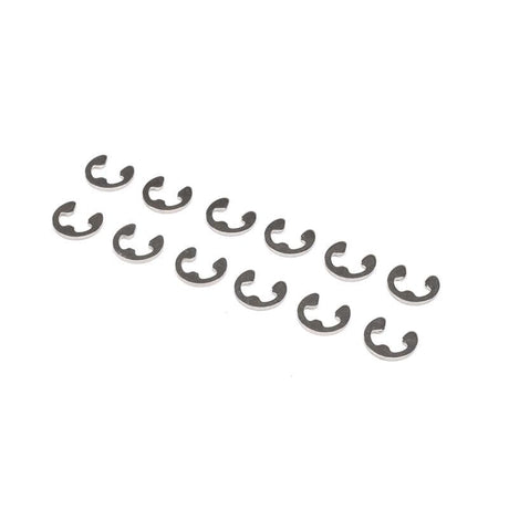 Losi E-Clips, 4mm, 12pcs - LOSA6106