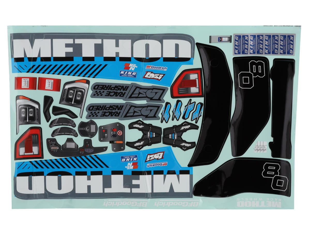 Losi LOS230135 F-150 Raptor Clear Body Set Baja Rey 2.0